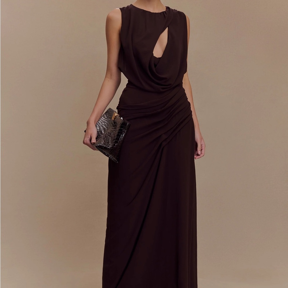 meshki oria chiffon dress